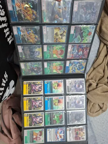 Lote Cartas Digimon 