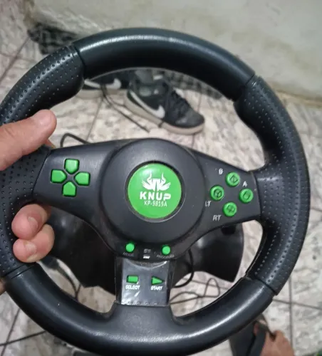 Volante de Vibração Gamer