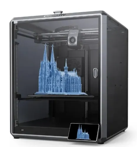 Impressora 3D Creality K1 MAX 30x30x30cm - NOVA