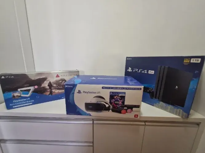 Playstation 4 Pro 1tb com Playstation VR