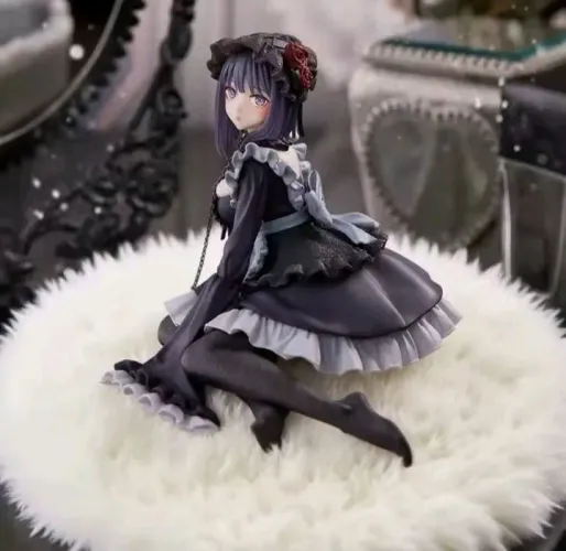 Boneca estatueta Anime Kitagawa Marin em PVC modelo sentada