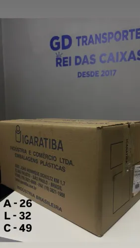 Caixas de papelão variados tamanhos
