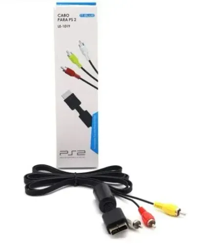 CABO AUDIO VIDEO PARA PLAY 2 / 3 RCA UNIVERSAL IT BLUE