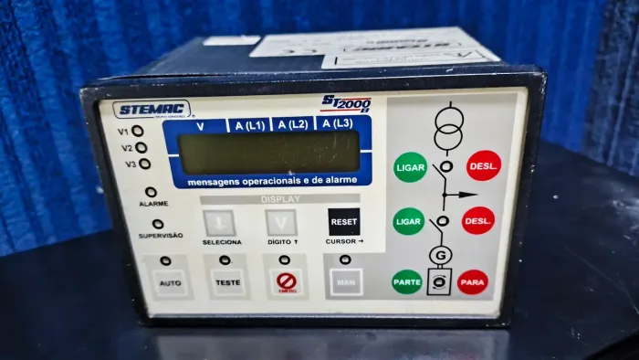Controlador ST2000B Stemac ? Para Grupo Gerador