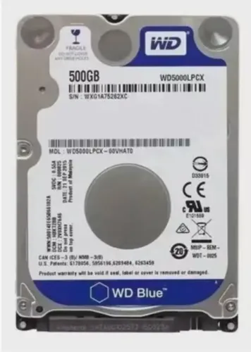 HD externo 500 gigas de BLUE USB 3.0