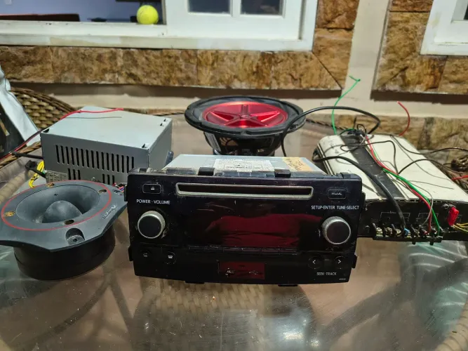 Kit para som automotivo ou residência 