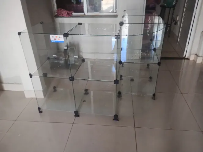 Balcão / Expositor de Vidro Modular Grande - Loja