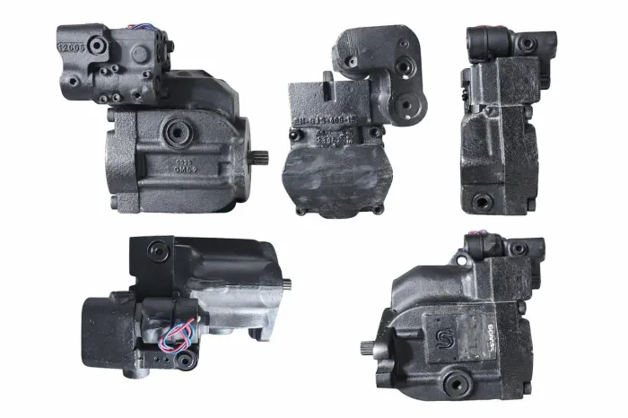 BOMBA DA HÉLICE C/ SOLENOIDE - SCANIA<br>? PEÇA USADA / RETIFICADA