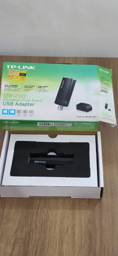 Adaptador Wi-Fi USB TP-Link Archer T4U AC1200 Dual Band (Com Caixa)