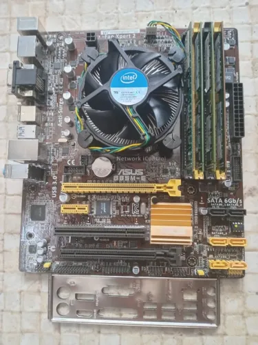 Kit Asus 1150 /i3 4160 / 3.6GHz / 4ª Geração/ 3Mb Cache / 6Gb DDR3, apenas 300,00