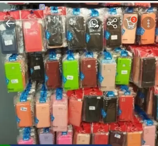 200 capinhas de Celular 