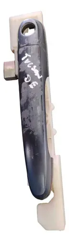 Macaneta Externa Dianteira Esq Hyundai Tucson 2006 2016 Preto Dianteira