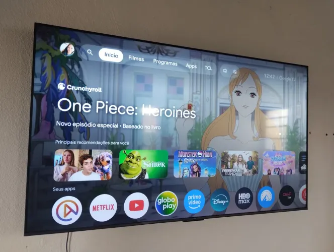 Tv smart 65 semi nova
