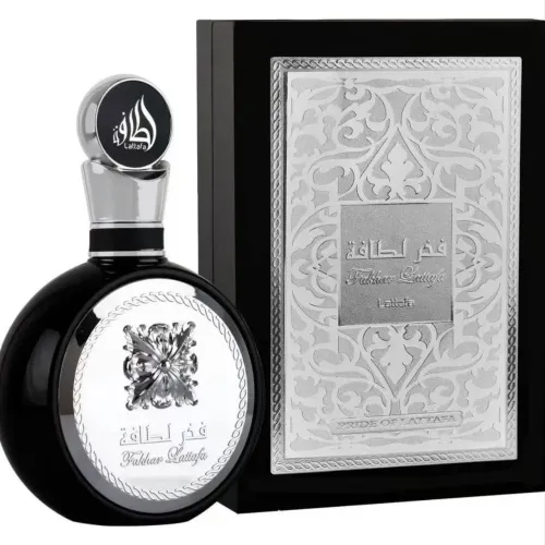 Perfume Masculino Lattafa Fakhar Black Eau De Parfum 100 Ml - Alta Fixação