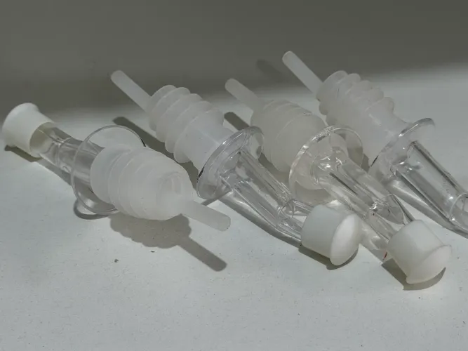 Kit com 50 bico dosador para garrafa azeite vinagre