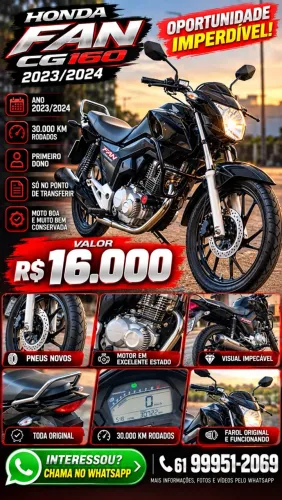 Honda CG 160 FAN Flex 2023