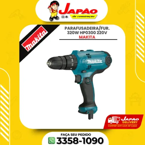 Parafusadeira/Fur. 320w Hp0300 220v Oferta Por Tempo Limitado