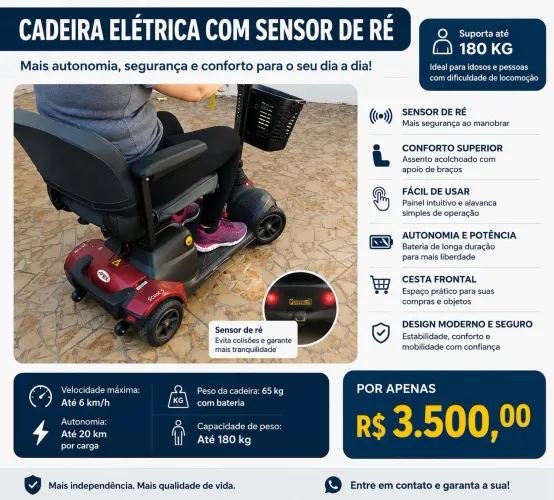 Cadeira motorizada 