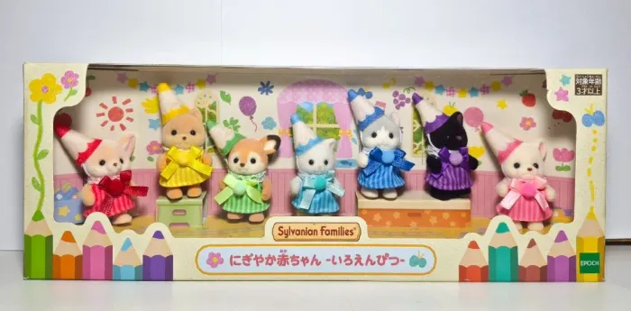 Sylvanian Families Set Lapis de Cor