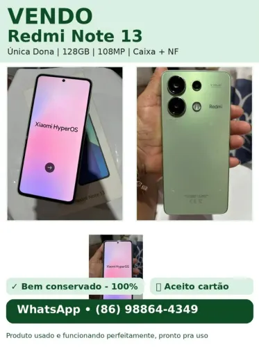 Celular redmi 13