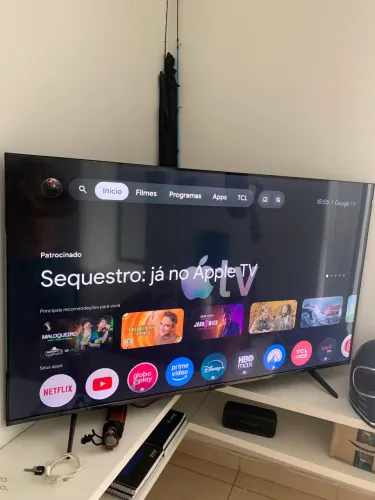 Smart TV TCL 55" QLED 4K