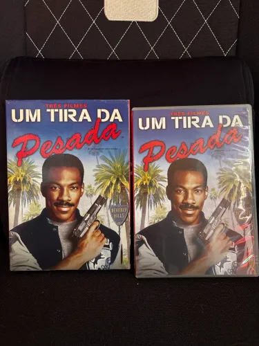 Trilogia Um tira da Pesada em DVD