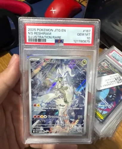 Pokemon Reshiram PSA 10 ingles