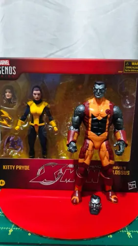 Dupla Marvel Legends, KITTY PRIDE e COLOSSUS.