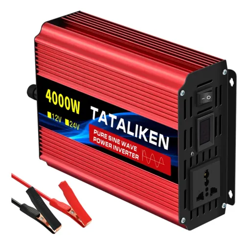 Inversor De Onda Senoidal Pura De 4000w. 12v A 220v