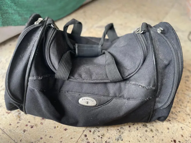 Bolsa de Viagem / Mala de Mão Primicia Preta (Vintage Original)
