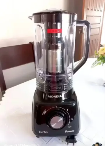 Liquidificador Turbo Mondial 110 novo na Caixa 