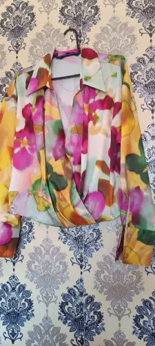 Blusa estampada Zara Tam M