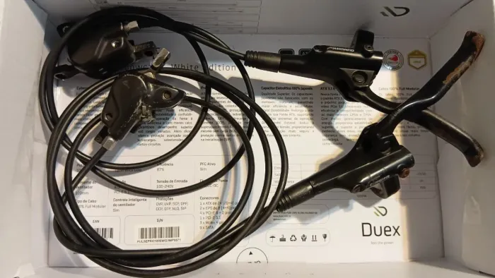Par de freio Shimano MT 200