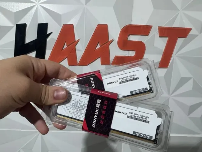 Memória Ram Jginyue DDR4 2x8 3200Mhz