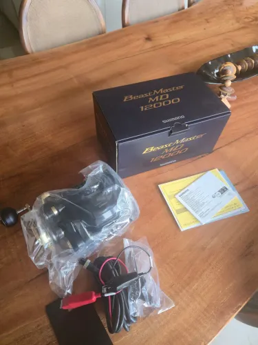 Molinete Shimano Md 12000 BeastMaster NOVO - Importado do Japão