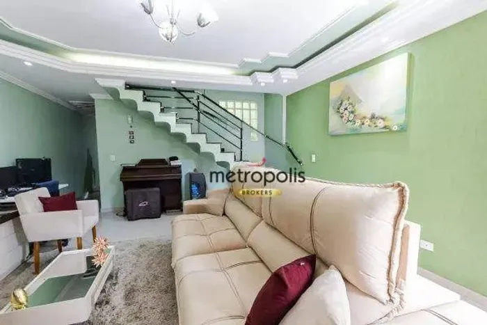 Sobrado com 3 dormitórios à venda, 252 m² por R$ 1.200.000,00 - Parque Erasmo Assunção - S