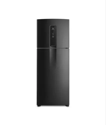 Geladeira Electrolux Frost Free Inverter AutoSense Duplex cor Black Inox