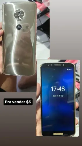 Vendo celular moto G6 play todo original funcionando perfeitamente