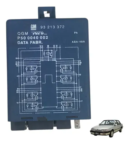 Módulo Vidro Elétrico Kadett Monza Eletrônico Gls Gm 1996