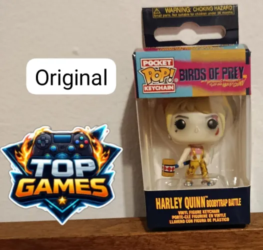 Chaveiro Funko Pop Arlequina Original