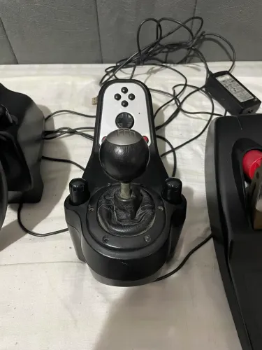 Volante logitech g27 completo