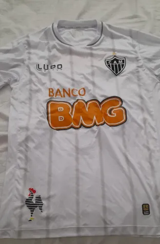 Camisa Atlético Mineiro 2013 uniforme 2 manga longa