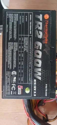 ? FONTE THERMALTAKE TR2 600W - ATX - FUNCIONANDO ?