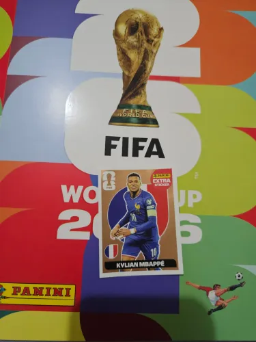 Kylian mbappé extra sticker bronze
