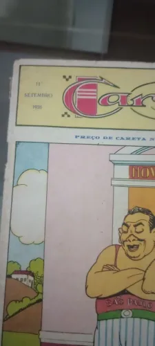 Revista humoristica com data de lançamento de 1926