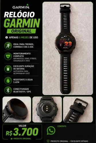 RELÓGIO GARMIN FORERUNNER 255 ORIGIN