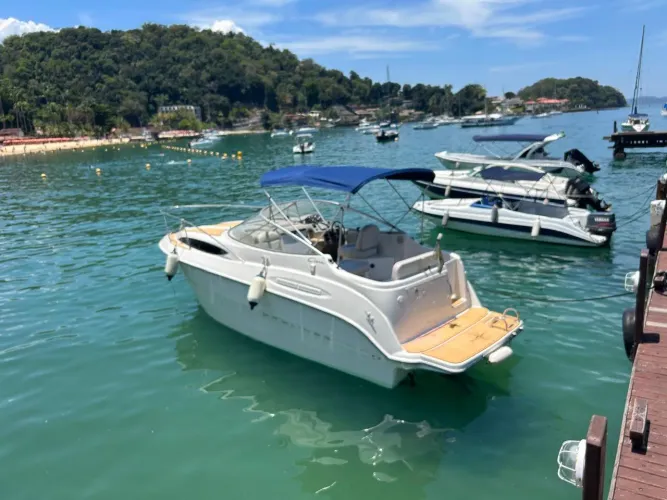 Lancha Bayliner 26 pés motor 293 horas revisado