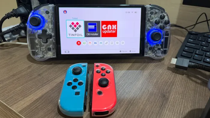 Nintendo switch OLED desbloqueado 128GB