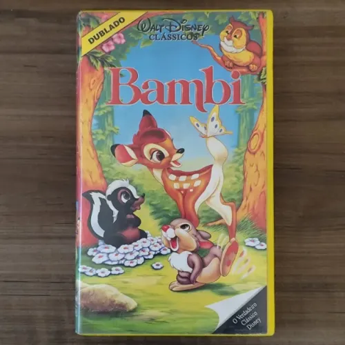 Fita VHS Bambi (Dublado)
