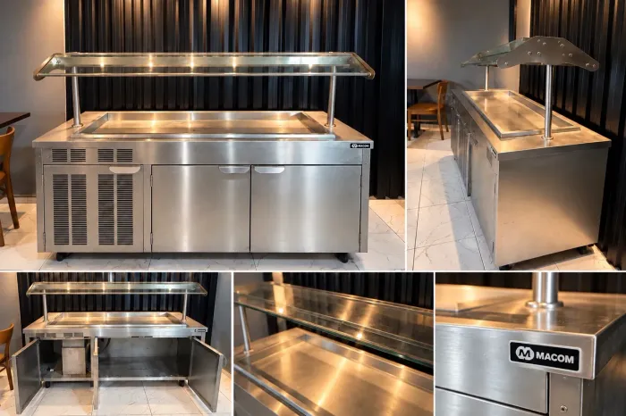 Balcão refrigerado Maçom